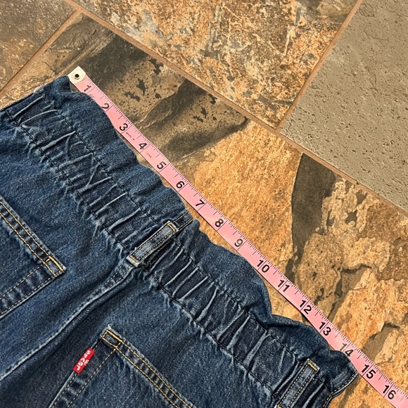 levi’s high waisted tapered cinched denim jeans women’s size 30 - Picture 6 of 6
